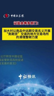 中国期货业协会发布新规，8月1日起施行，重点修订五大方面