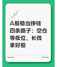 2026年A股新玩法，新股民必知的实战赚钱策略