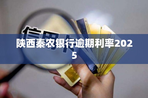陕西秦农银行逾期利率2025