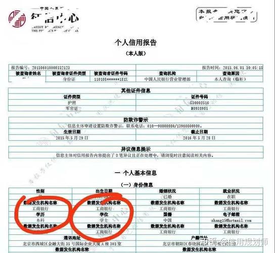 个人信用报告错误信息_个人放贷_放贷机构征信信息上传